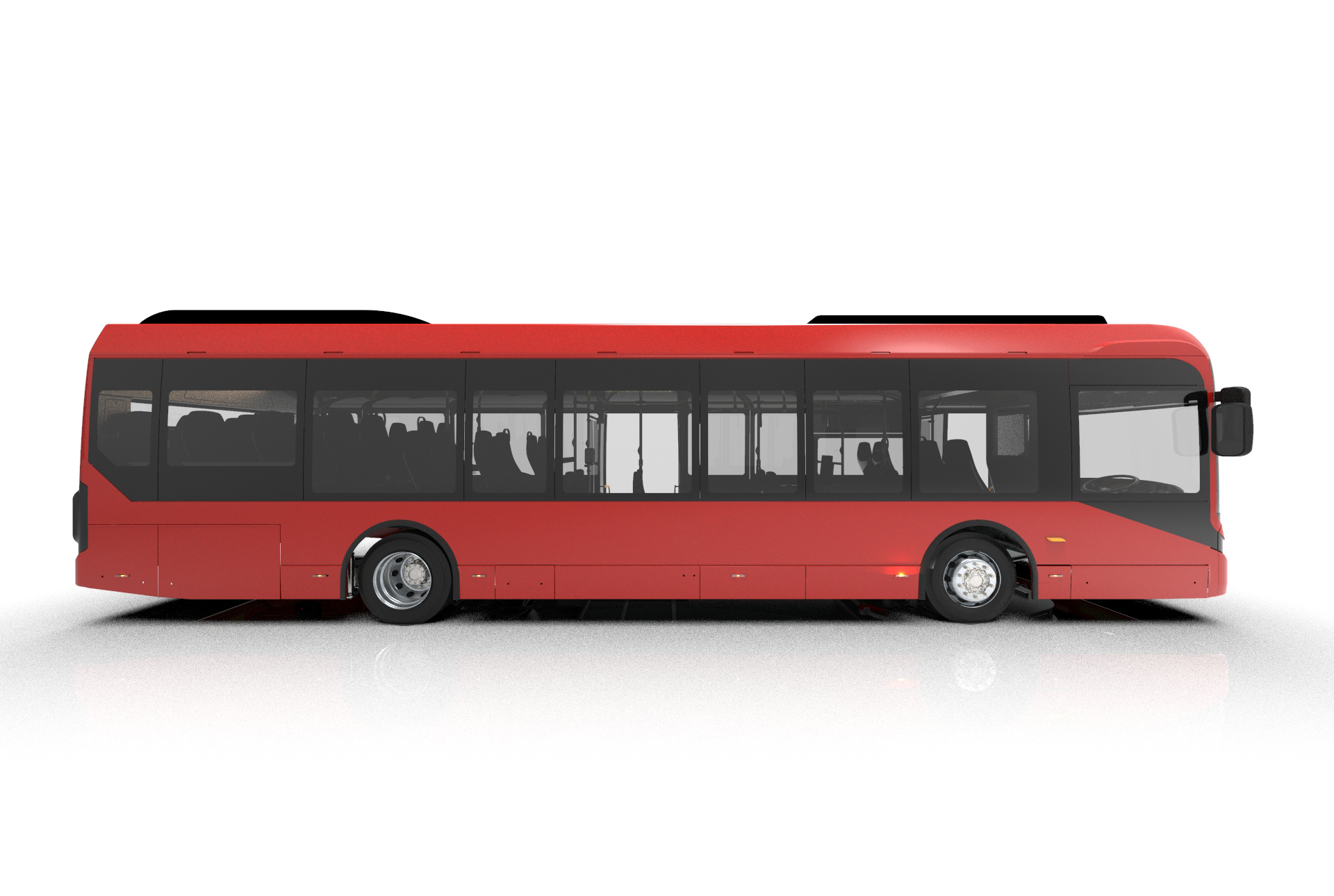 Ebusco 2 0 12 5M 2 Door Electric Bus 61 ADR Regulations Persons